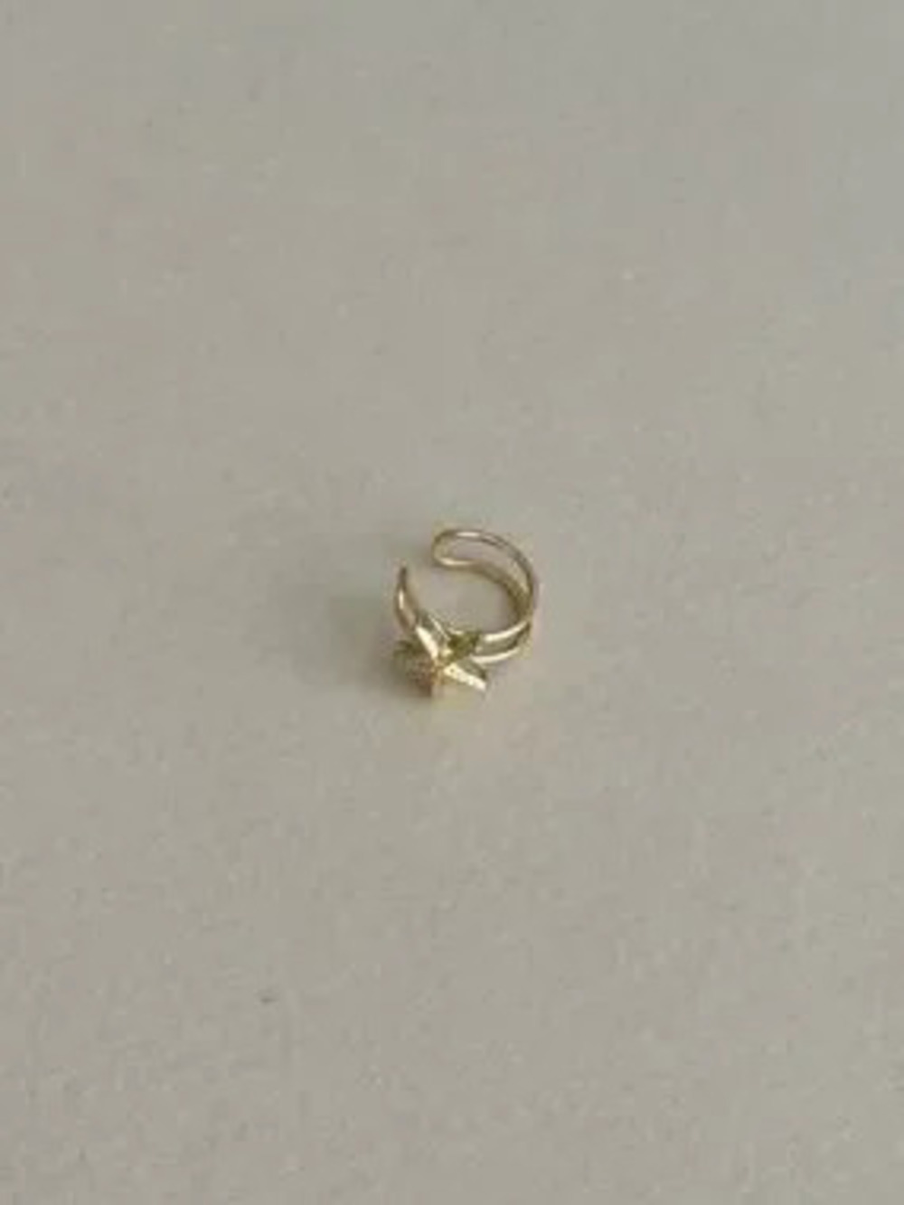 Starfish?ear cuff N2210